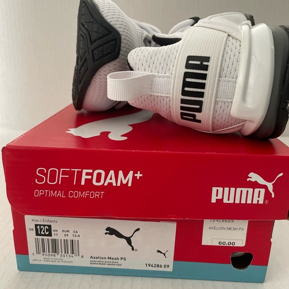 Puma kids axelion mesh ps white - Picture 5 of 7